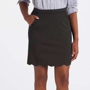 Berenice Scallop Hem Skirt